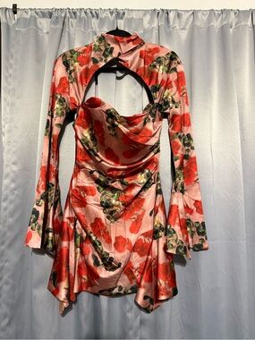 House of CB Toira Floral corset dress